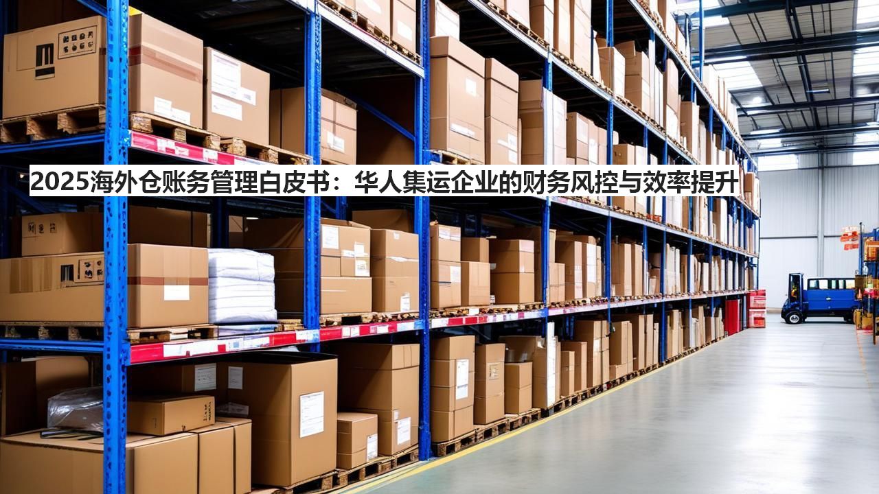 2025海外倉(cāng)賬務(wù)管理白皮書(shū)：華人集運(yùn)企業(yè)的財(cái)務(wù)風(fēng)控與效率提升